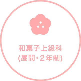 和菓子上級科(昼間・２年制)